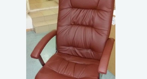 Обтяжка офисного кресла. Симферополь